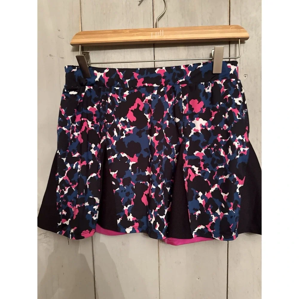 Tail Women's M Pink Black Blue Geometric Athletic Golf Skort Pickle Ball